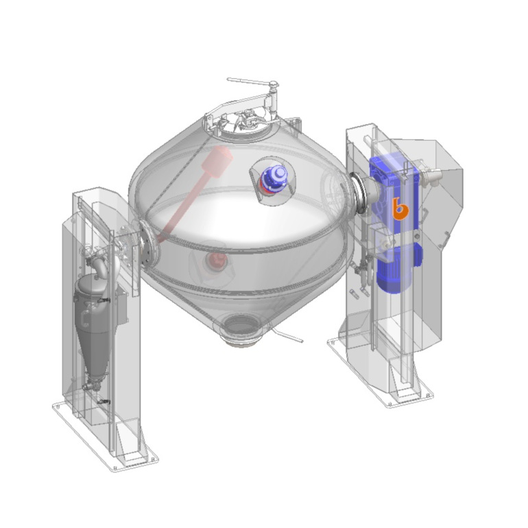 Double cone vacuum dryer Bicuum LPP Group